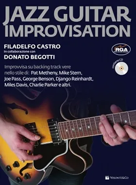 Volonte & Co Jazz Guitar Improvisation noty pro kytaru s audio
