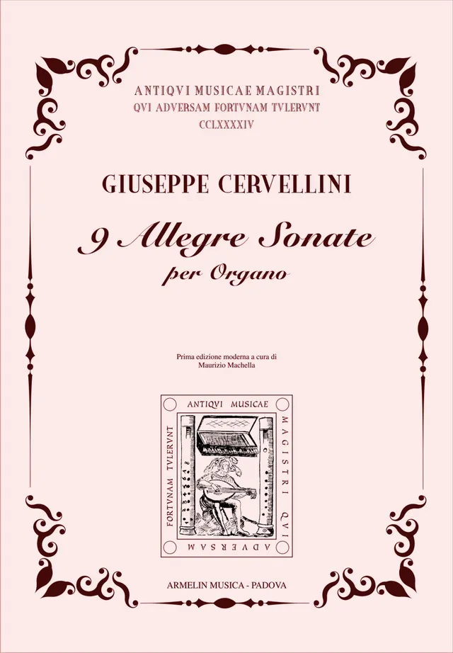 Armelin Musica 9 Allegre Sonate noty pro varhany