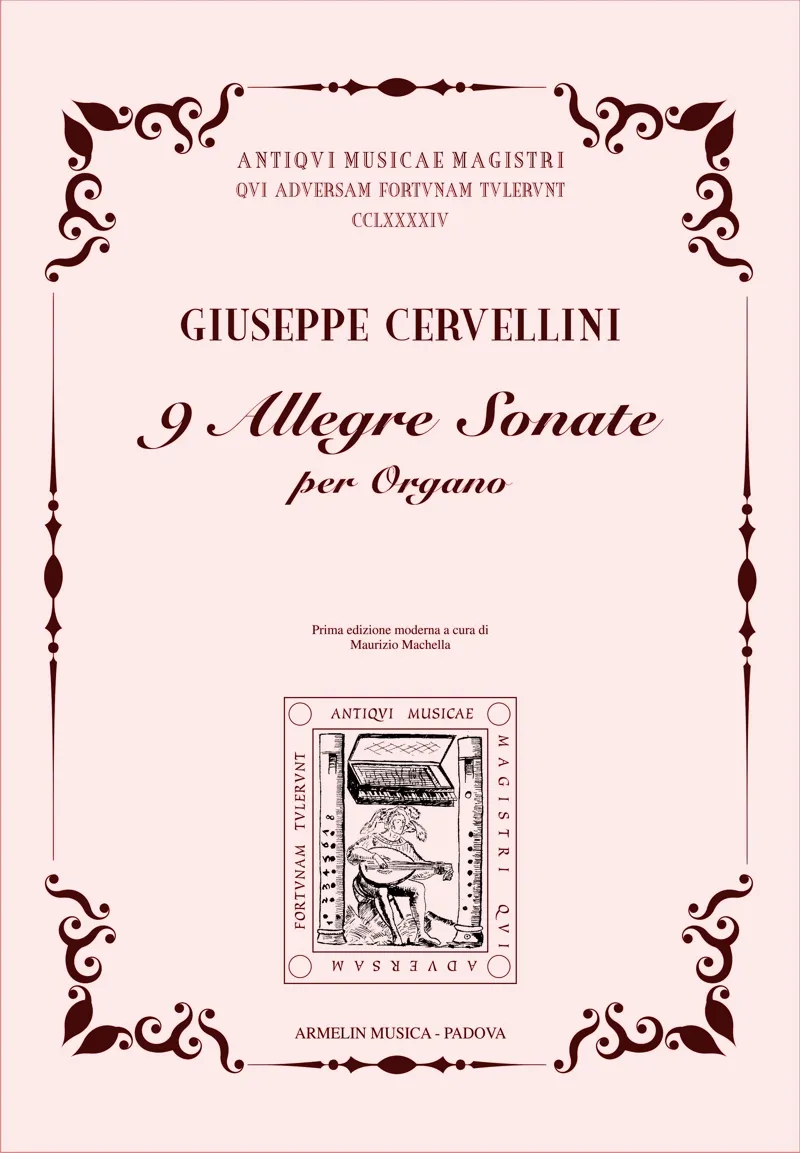 Armelin Musica 9 Allegre Sonate noty pro varhany
