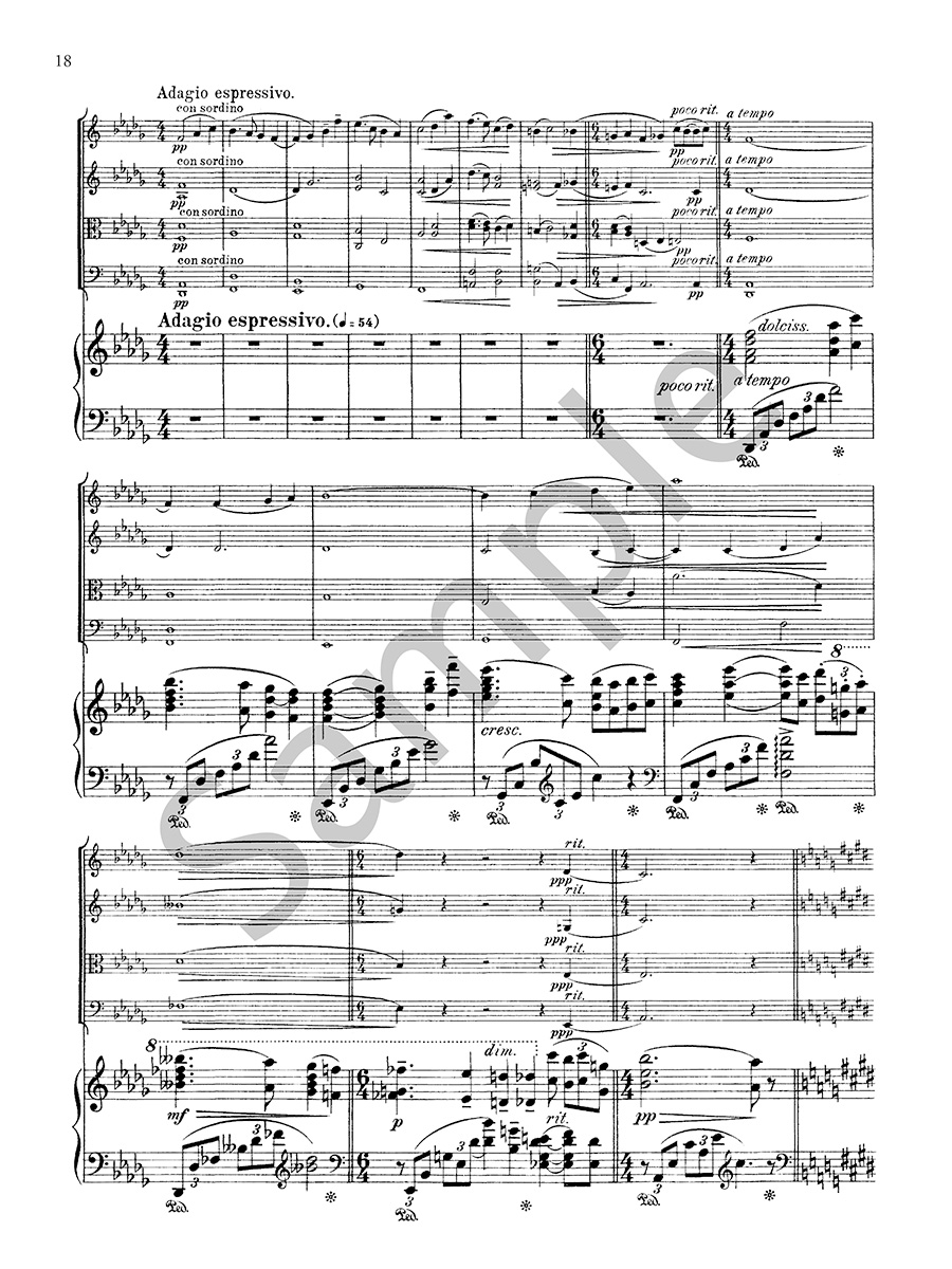 Hildegard Publishing Company Quintet Op. 67 partitura Amy Beach