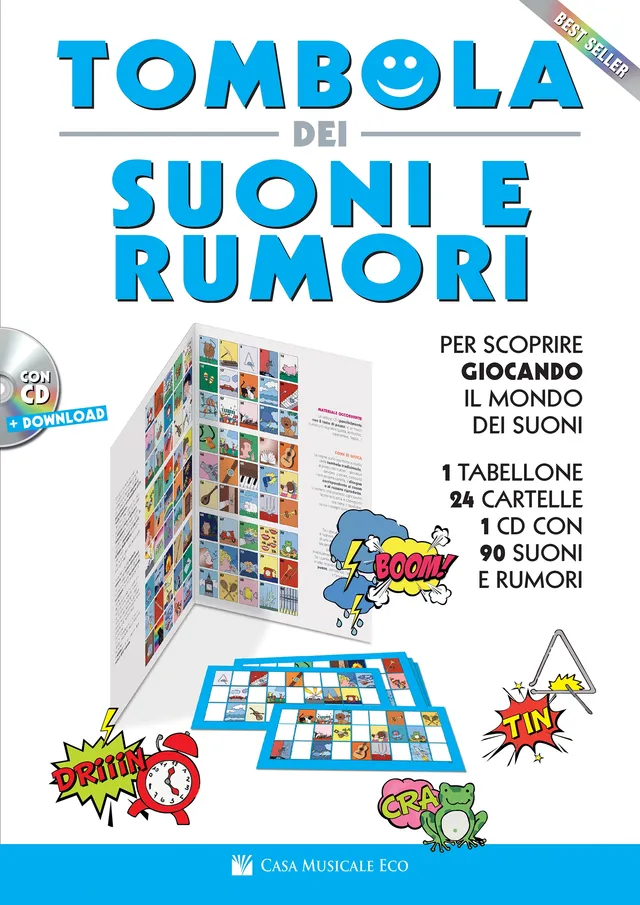 Volonte & Co Tombola dei suoni hudební hra s CD pro děti