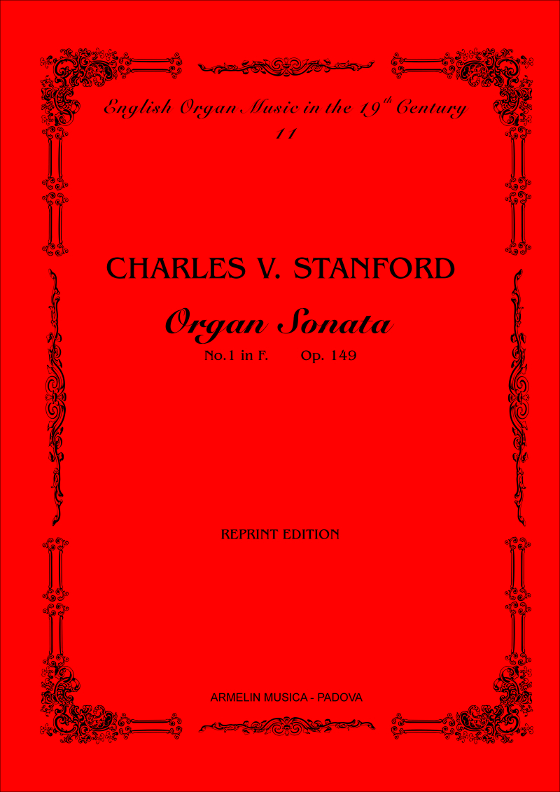 Armelin Musica Organ Sonata No.1 F dur op.149 noty pro varhany