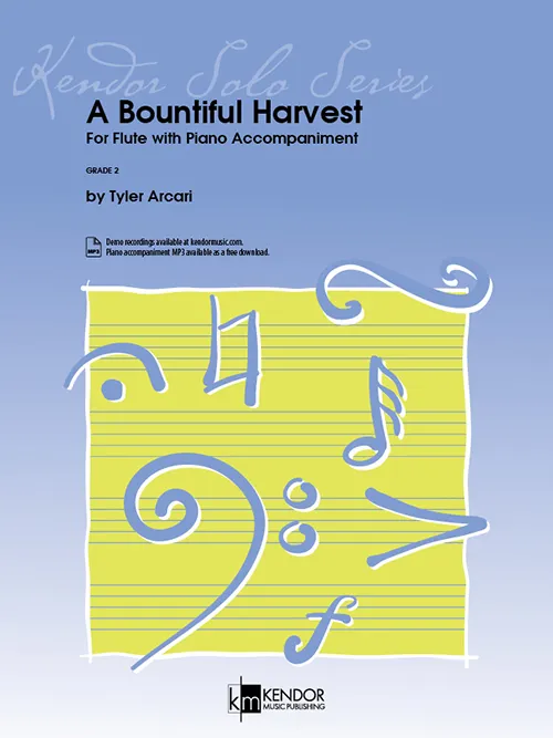 Kendor Music A Bountiful Harvest noty pro orchestr lyrická skladba