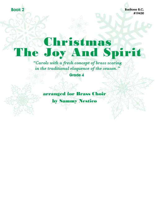 Kendor Music Christmas: The Joy & Spirit Book 2 noty baryton BC