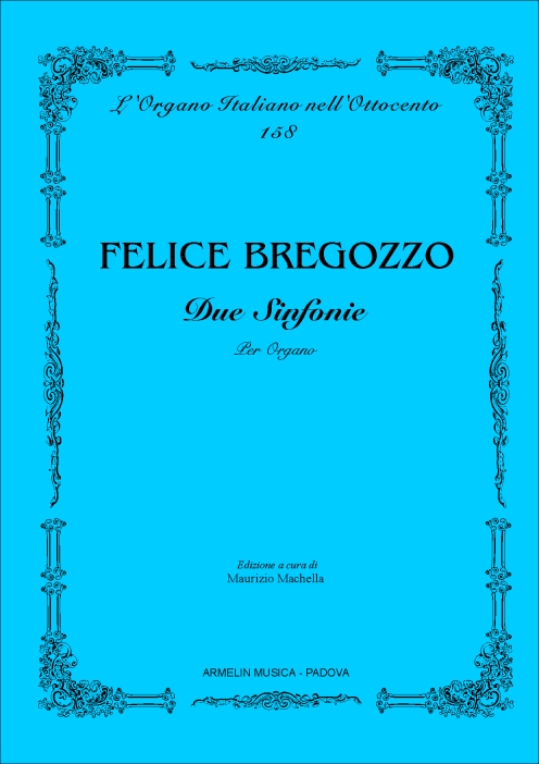 Armelin Musica Due Sinfonie per Organo varhanní noty