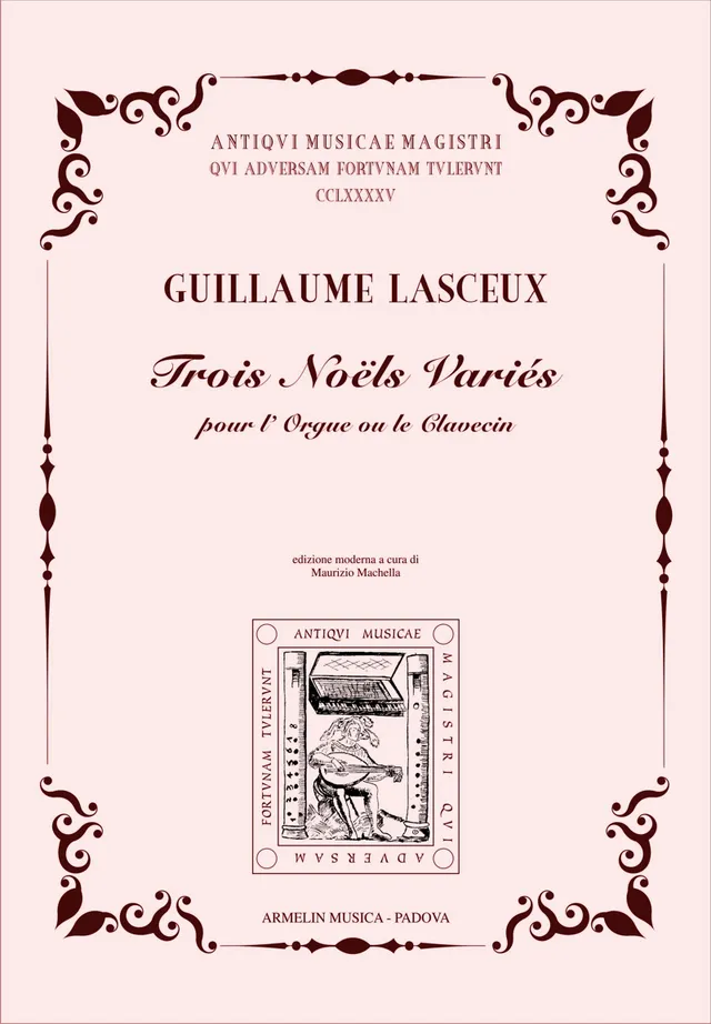 Armelin Musica Trois Noëls Variés vánoční noty variace
