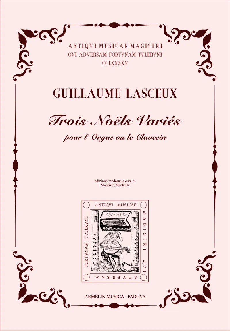 Armelin Musica Trois Noëls Variés vánoční noty variace
