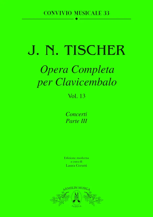 Armelin Musica Opera completa per clavicembalo vol. 13 noty