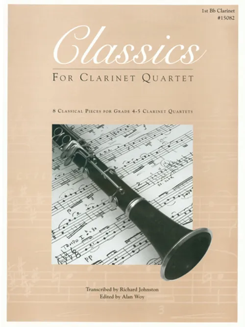 Kendor Music Classics Clarinet Quartet noty 1. klarinet