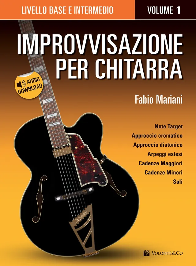 Volonte & Co Improvvisazione per Chitarra Vol.1 noty pro kytaru s audio