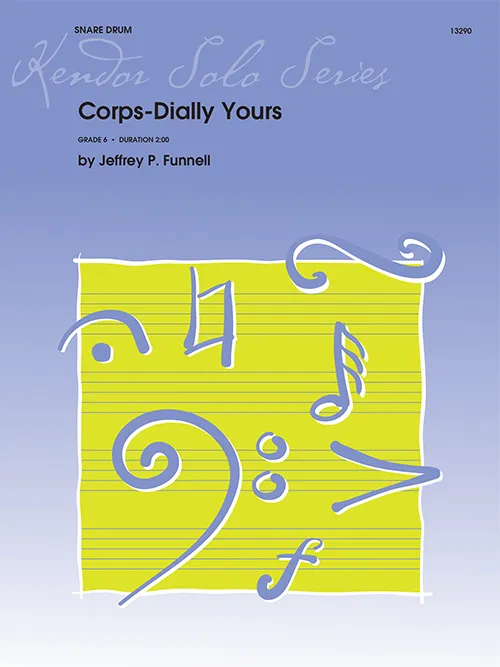 Kendor Music Corps-Dially Yours noty pro malý buben sólo s rudimenty