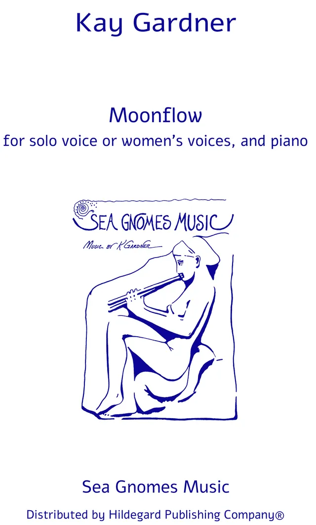 Hildegard Moonflow Gardner noty PDF hlas klavír