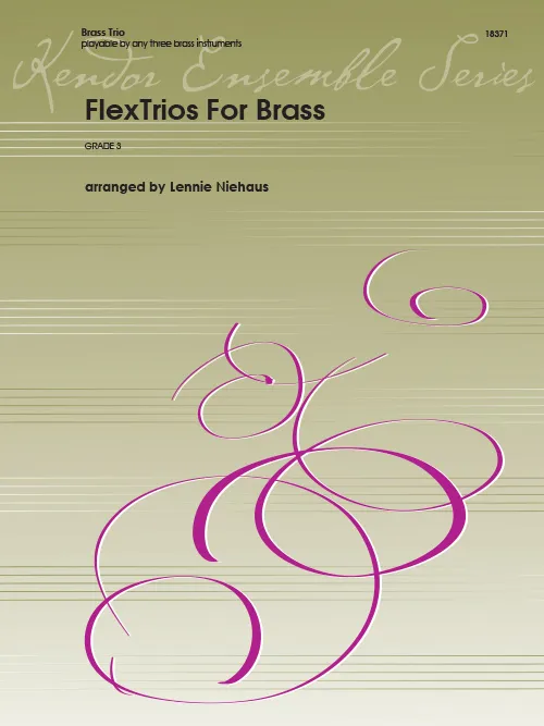Kendor Music FlexTrios For Brass noty trio žestě