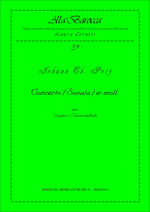 Armelin Musica Concerto Sonata e-moll noty