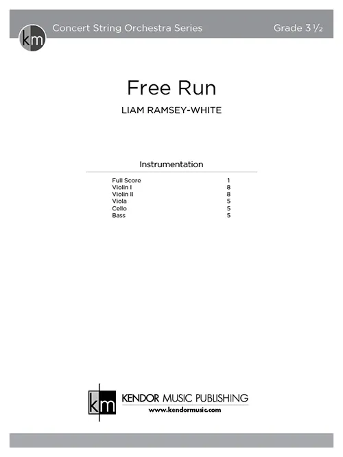 Kendor Free Run partitura koncertní úvodní skladba