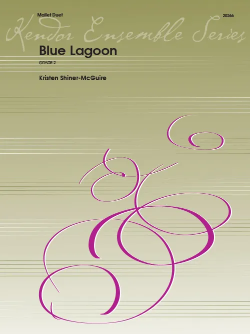 Kendor Music Blue Lagoon noty duet pro marimbu blues