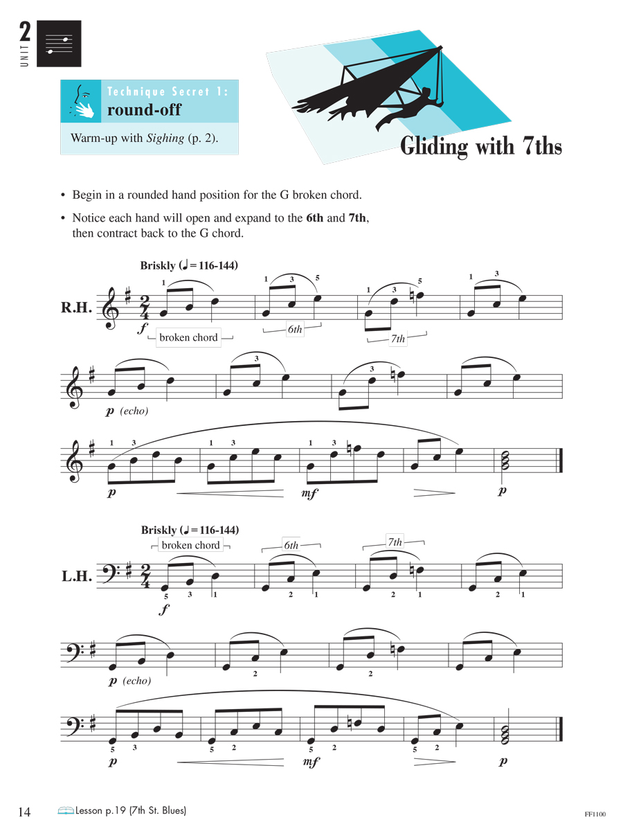 Faber Piano Adventures Level 3A Technique Artistry noty pro klavír 2. vydání