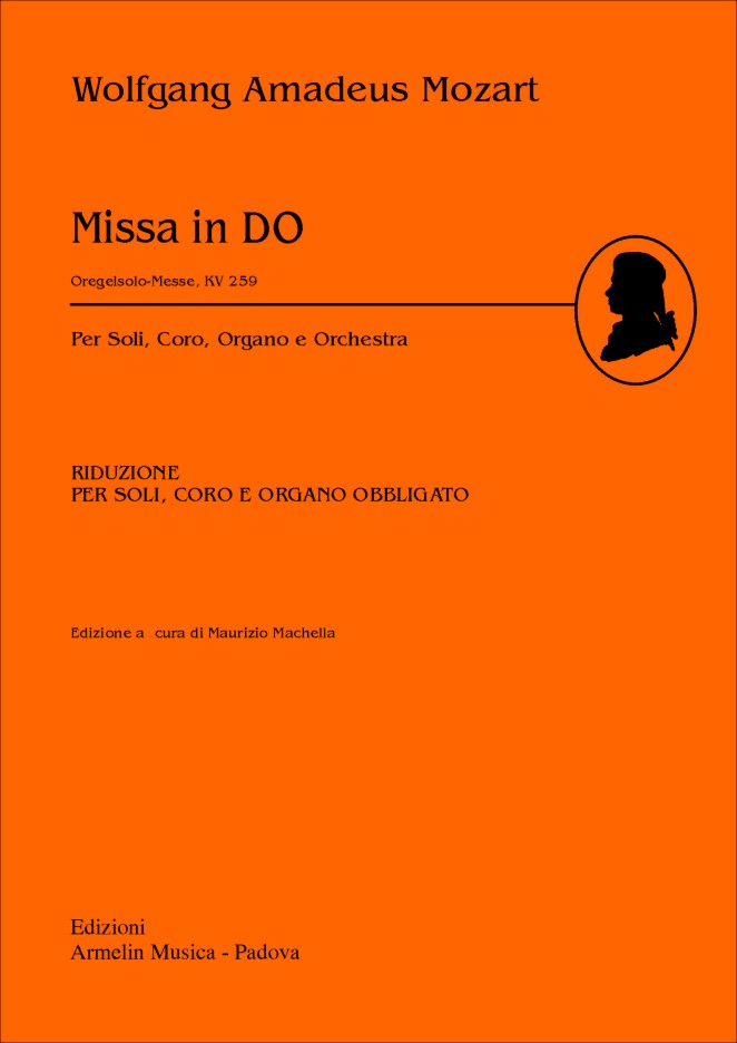 Armelin Musica Missa in Do maggiore KV 259 partitura
