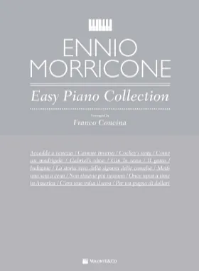 Volonte & Co Primi Tasti Morricone snadné noty pro klavír