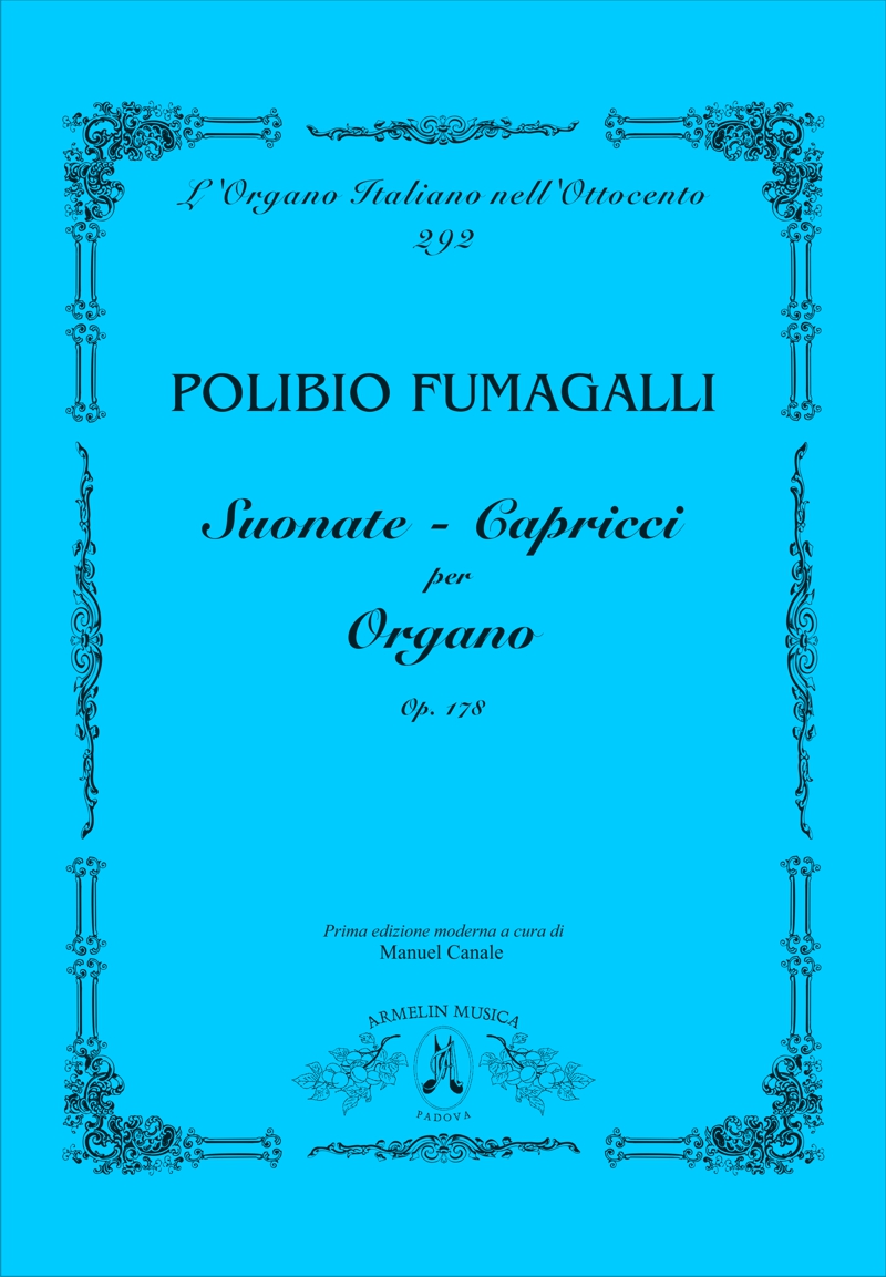 Armelin Musica Suonate Capricci op. 178 noty pro varhany