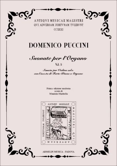 Armelin Musica Sonate per Organo vol. 5 noty pro varhany