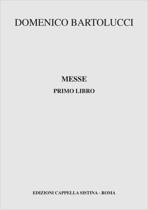 Armelin Musica Messe Libro Primo noty 5 mší