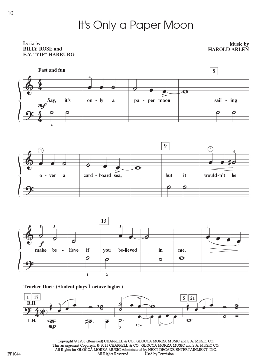 Faber Piano Adventures PlayTime Piano Jazz & Blues noty Level 1