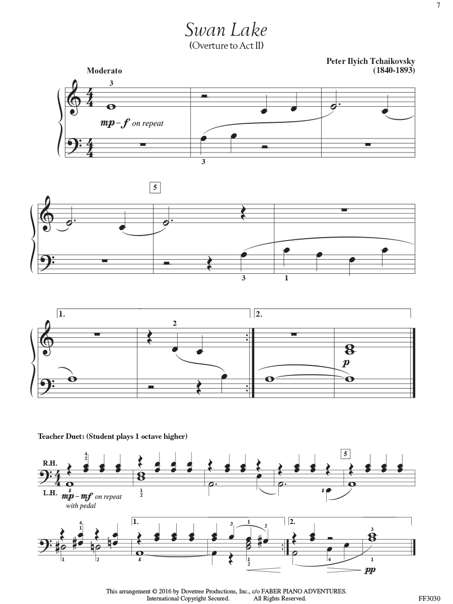 Faber Piano Adventures Classics Book 1 noty pro dospělé