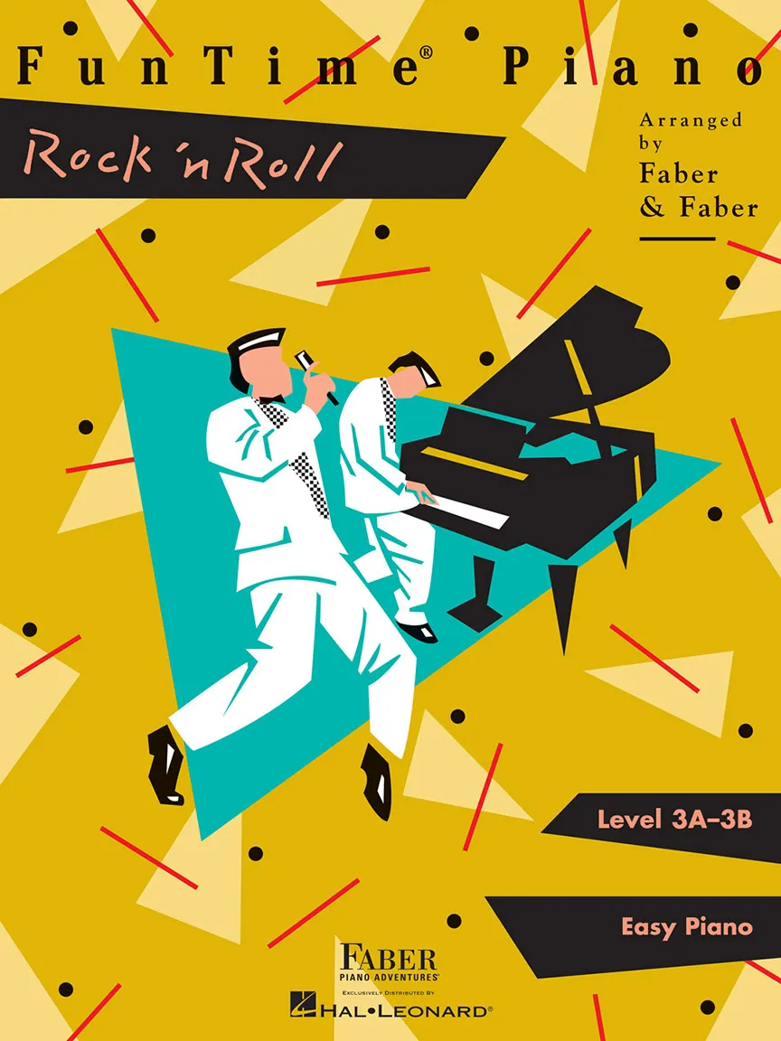 Faber Piano Adventures FunTime Rock'n'Roll noty level 3A-3B