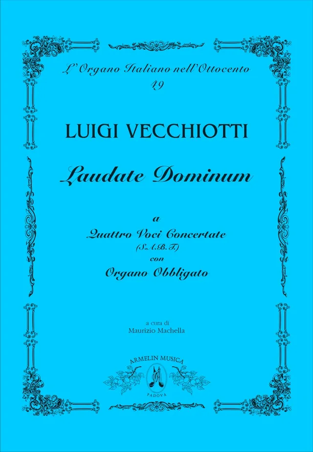 Armelin Musica Laudate Dominum noty pro sbor