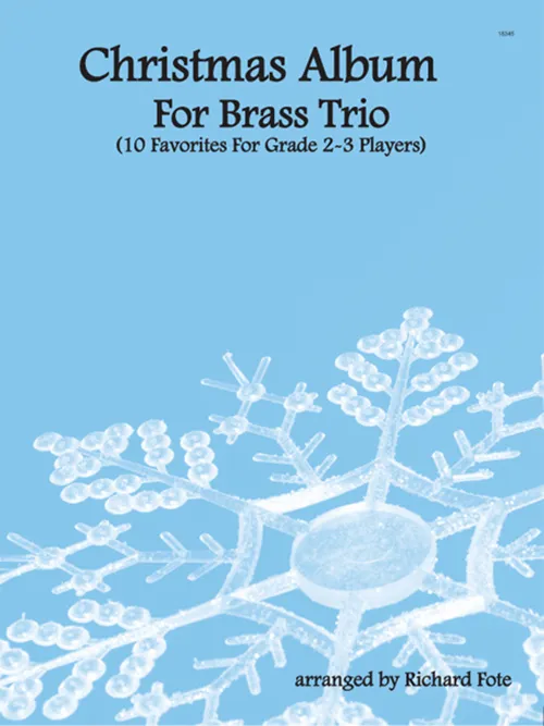 Kendor Music Christmas Album Brass Trio noty vánoční