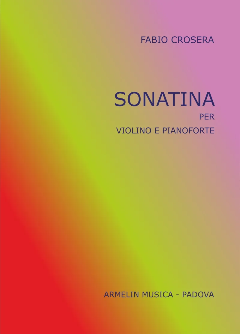 Armelin Musica Sonatina per violino e pianoforte noty pro housle