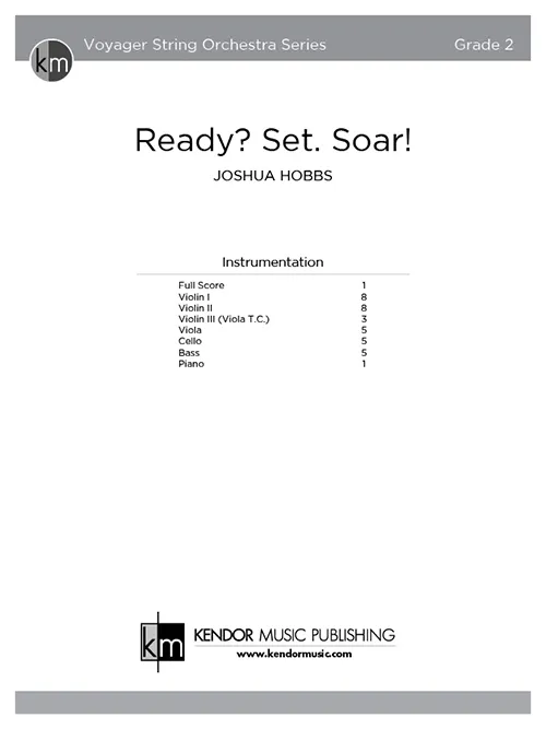 Kendor Music Ready? Set. Soar! partitura pro smyčce