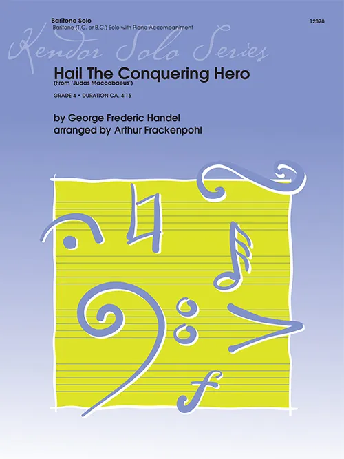 Kendor Music Hail The Conquering Hero noty pro baryton