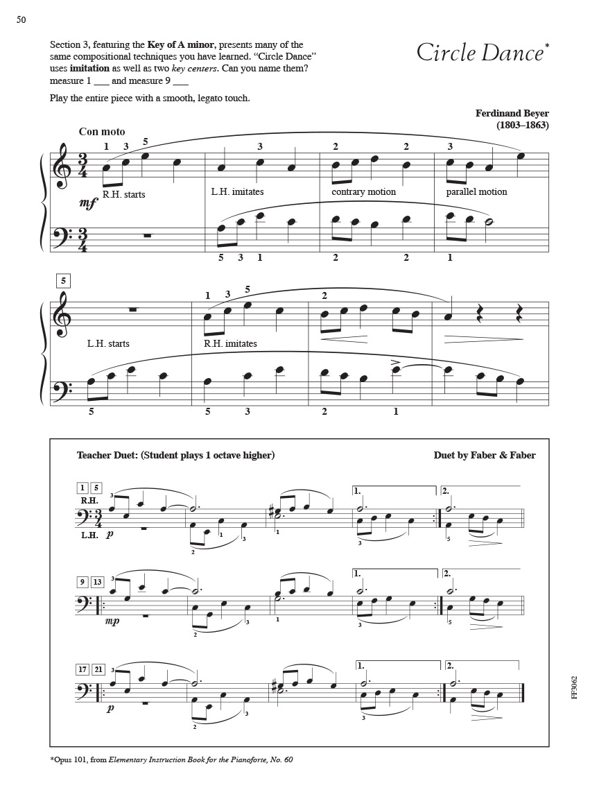 Faber Piano Adventures Adult Literature Book 1 noty 35 skladeb