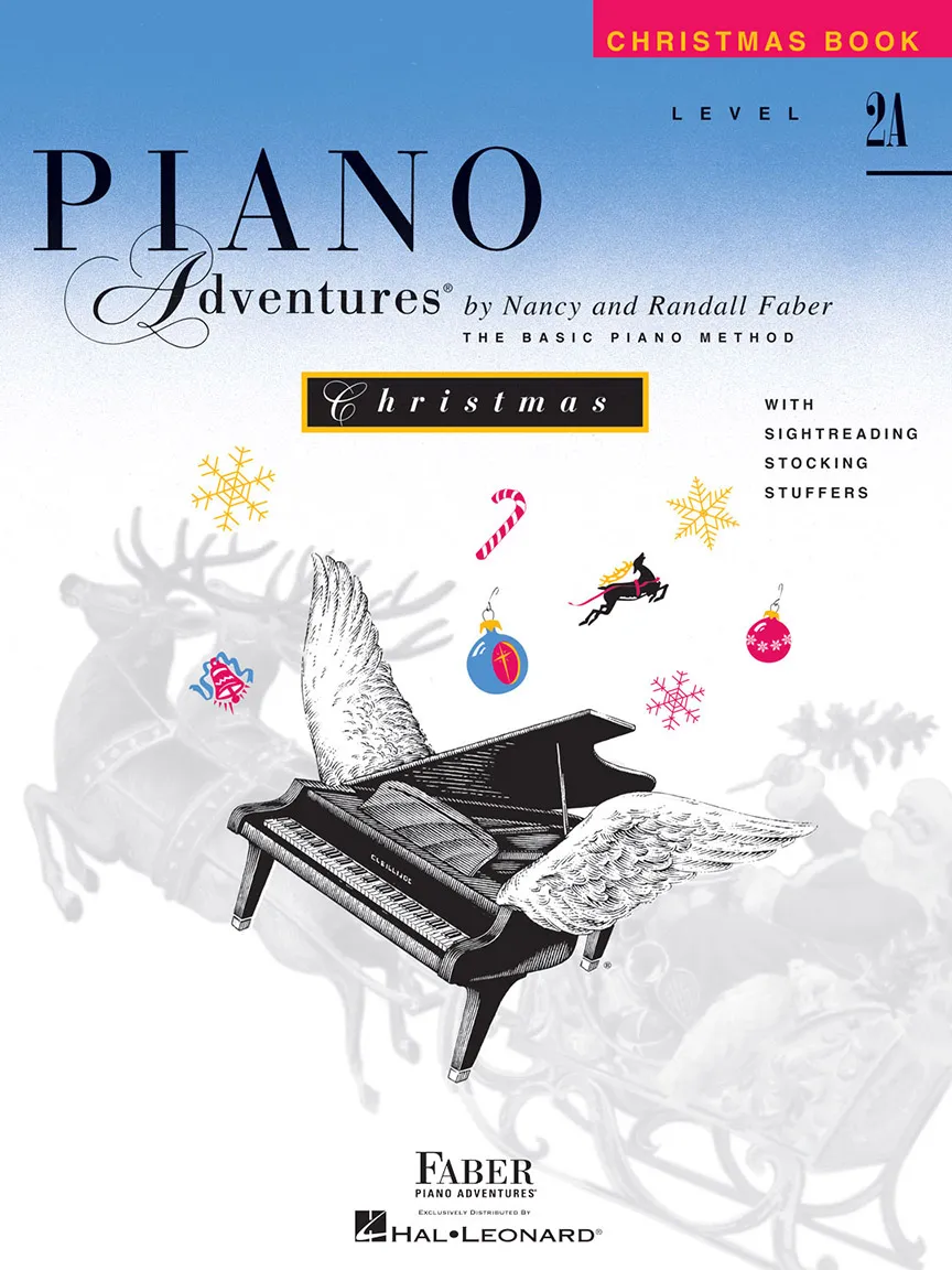 Faber Piano Adventures Level 2A Christmas noty na klavír vánoční