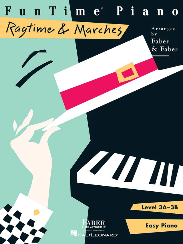 Faber FunTime Piano Ragtime & Marches noty pro klavír recitál