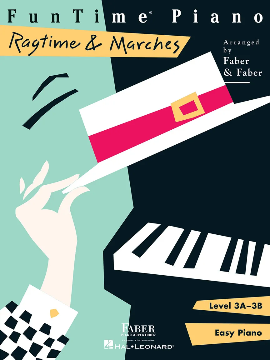 Faber FunTime Piano Ragtime & Marches noty pro klavír recitál