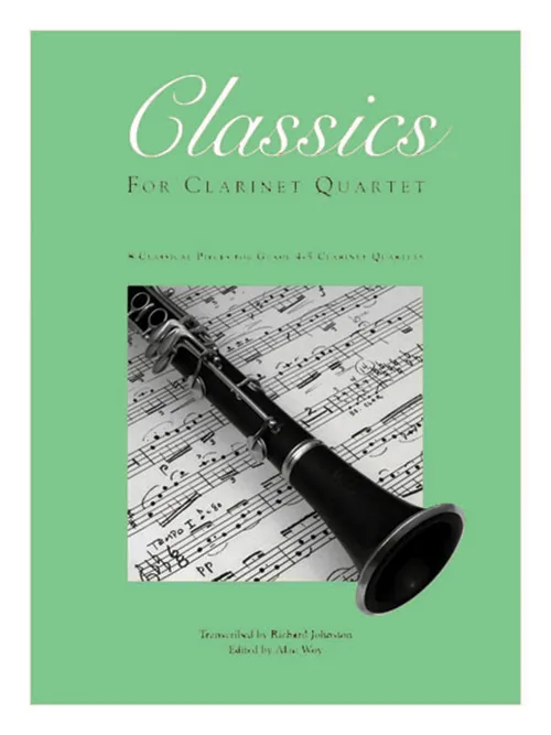Kendor Music Classics Clarinet Quartet Vol.2 nota 3. klarinet