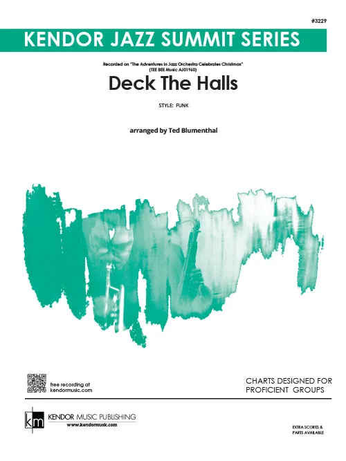 Kendor Music Deck The Halls noty pro big band funk