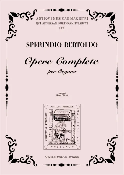 Armelin Musica Composizioni per Organo noty pro varhany