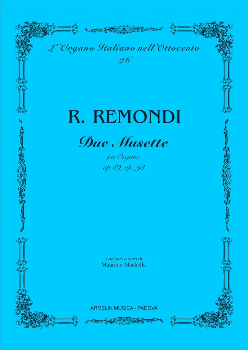 Armelin Musica Due Musette op.89 a op.93 noty pro varhany