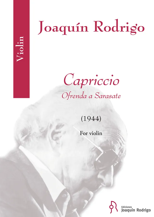 Ediciones Joaquín Rodrigo Capriccio noty PDF housle