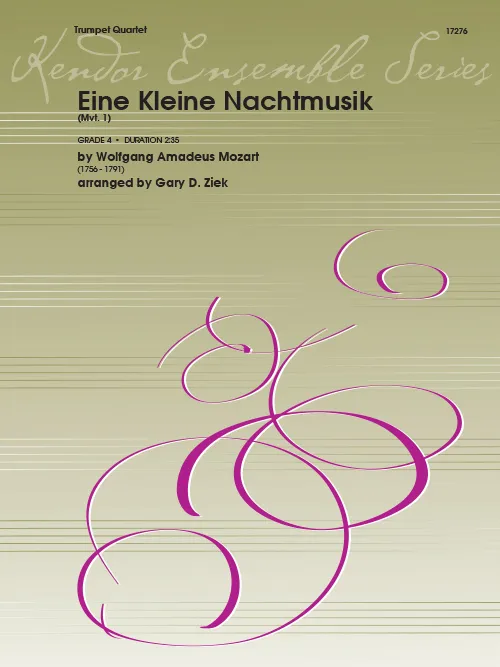Kendor Music Eine Kleine Nachtmusik noty 4 trubky Bb