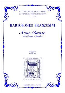 Armelin Musica Nove danze organo noty flétnové varhany