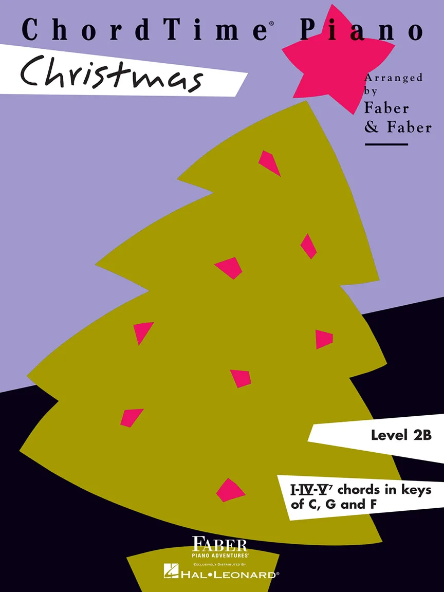 Faber Piano Adventures ChordTime Piano Christmas noty na klavír level 2B