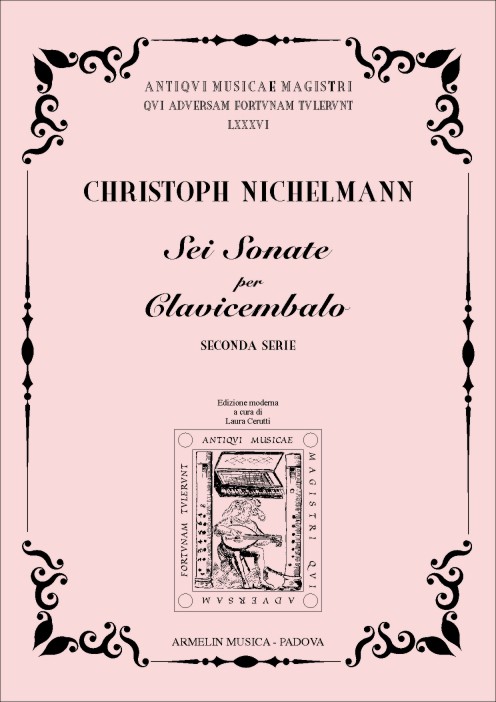 Armelin Musica Sei Sonate per clavicembalo noty pro cembalo