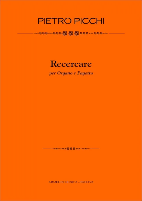 Armelin Musica Recercare noty ricercar