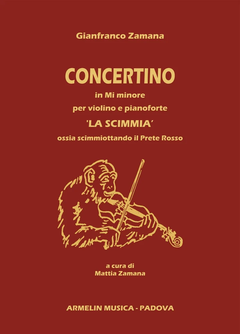 Armelin Musica Concertino La scimmia noty komorní