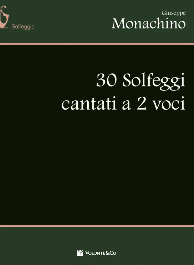 Volonte & Co 30 Solfeggi Cantati a Due Voci noty pro zpěv